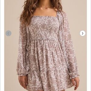 Floral Long Sleeve Dress altard state